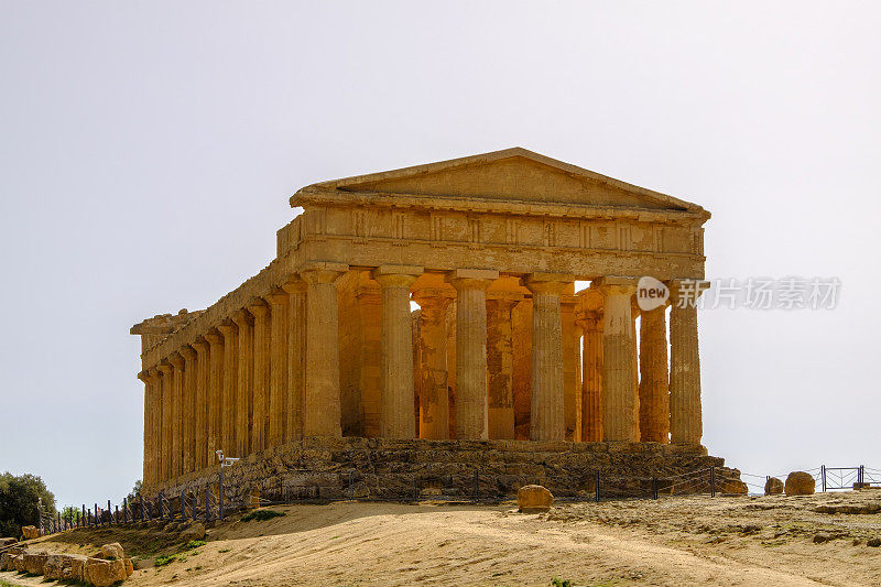 Valle dei Temple, Concordia Temple，公元前5世纪(意大利西西里岛)